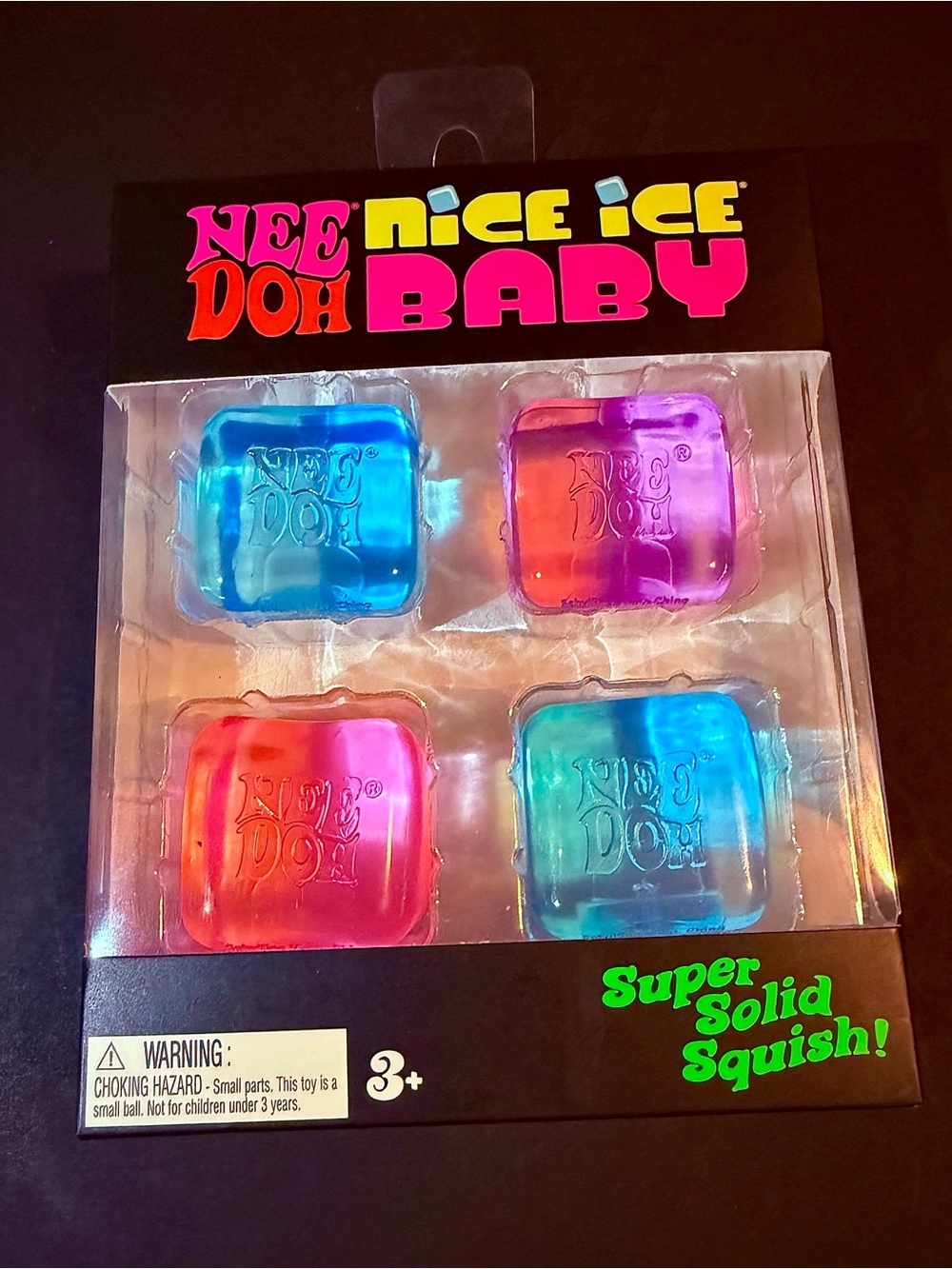 NeeDoh Nice Ice Baby 4-pack